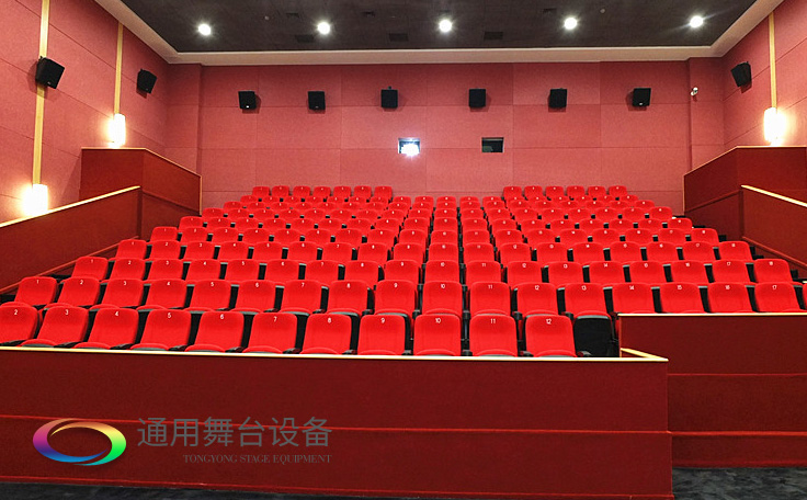 舞臺阻燃幕布通用舞臺扛起建設(shè)單位責(zé)任，加強(qiáng)檢查監(jiān)管，落實(shí)“3個100%”要求！東莞市工人文化宮工人電影院改造工程順利完工