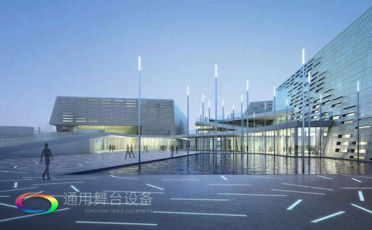 舞臺阻燃幕布通用舞臺扛起建設(shè)單位責(zé)任，加強(qiáng)檢查監(jiān)管，落實(shí)“3個100%”要求！東莞市工人文化宮工人電影院改造工程順利完工